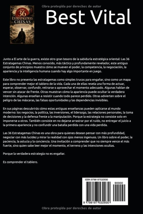 Las 36 Estratagemas Chinas: El otro gran manual de estrategia oriental junto a El arte de la guerra (Sabiduría Estratégica Oriental) (Spanish Edition) by Best Vital