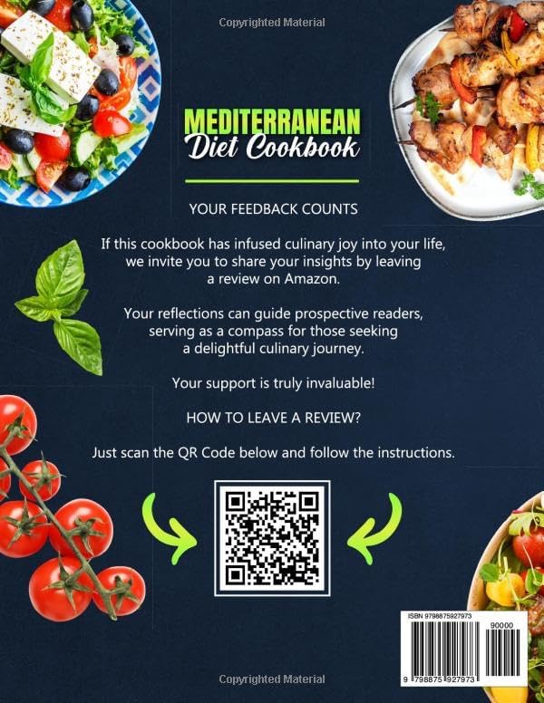 Mediterranean Diet Cookbook: 2000+ Days of Yummy 5 Ingredients Recipes, Tailored for Two, Ready in 10 Minutes. Meal Plan & Shopping List Included by Olivia Davis