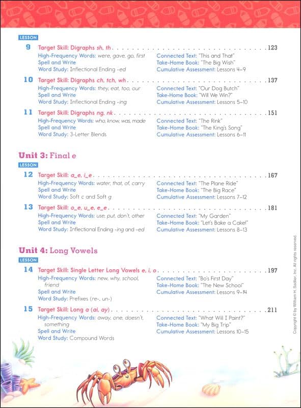 From Phonics to Reading Level A Student Edition, Grade 1 | Phonics & Reading Workbook | English Language Arts Learning Book by Willy Blevins