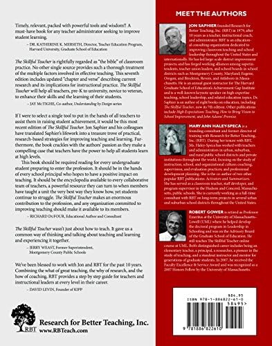 The Skillful Teacher: The Comprehensive Resource for Improving Teaching and Learning 7th Edition by Jon Saphier