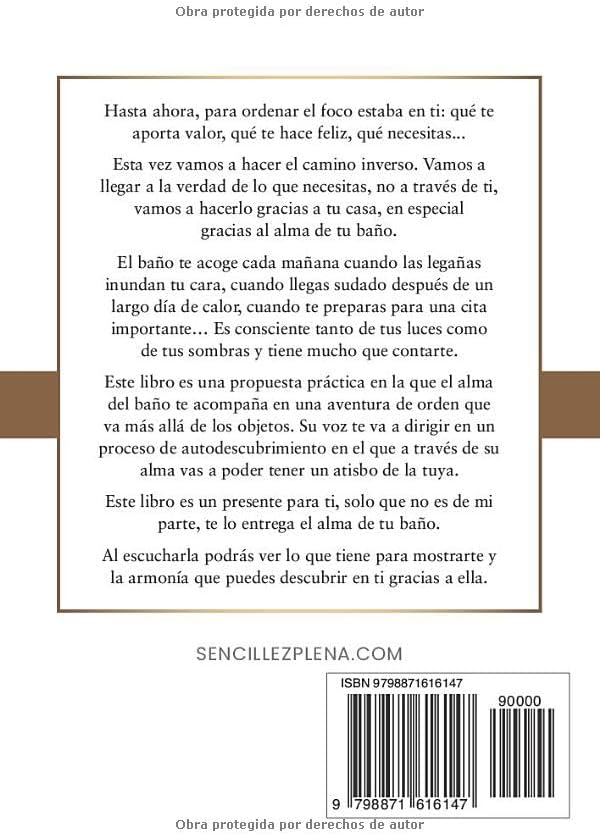 El alma del baño: La forma más bella de ordenar desde el alma (Spanish Edition) by Lucia Terol