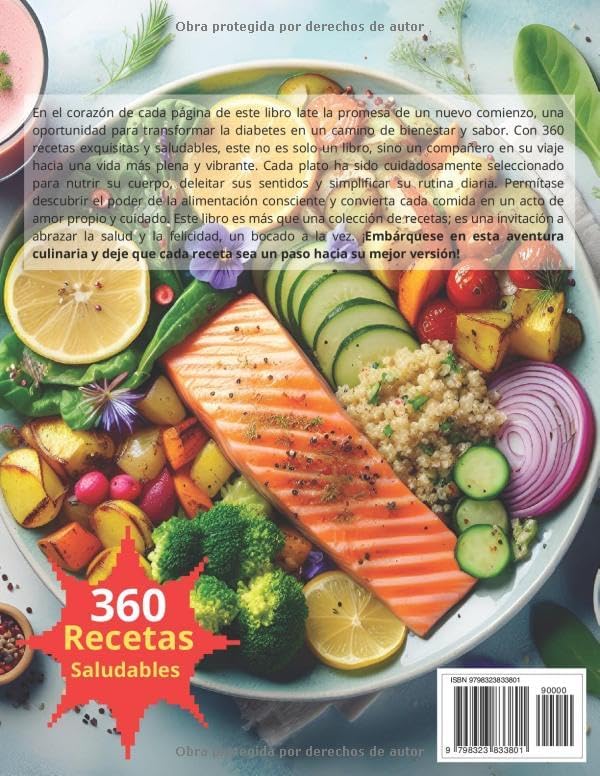 Diabetes: 360 recetas saludables para vivir sano (Spanish Edition) by Óscar ThinkHead