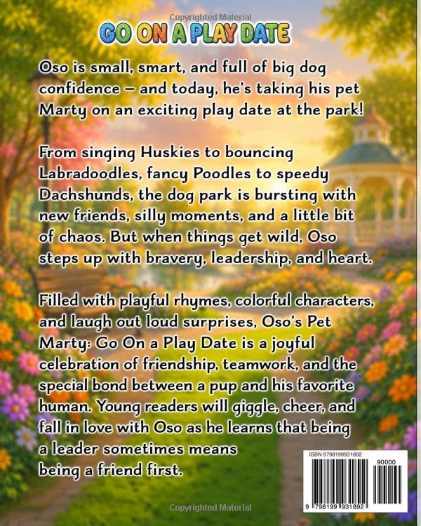 Oso's Pet Marty: Go On A Play Date by Martiz Ware