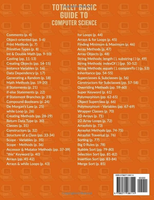 Totally Basic Guide to Computer Science: A.P. Computer Science Study Guide by Lindsey Nam