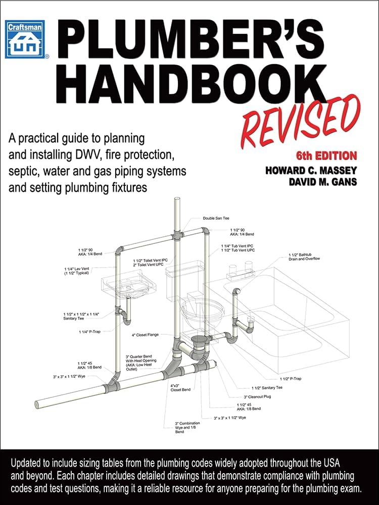 Plumber's Handbook Revised 6th Edition by Howard Massey
