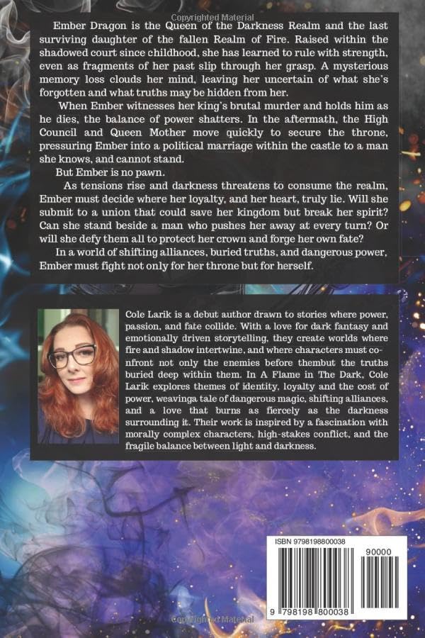 A Flame in The Dark (A Flame in The Dark Series) by Cole Larik
