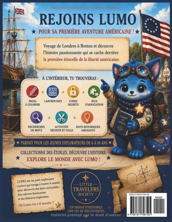 LUMO et la Première Étincelle de la Liberté: Célébrons le 250e Anniversaire des États-Unis d'Amérique (French Edition) by Lily Starfield