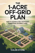 The 1-Acre Off-Grid Plan: How to Design a Self-Sufficient Homestead on Small Land by Caleb Stone