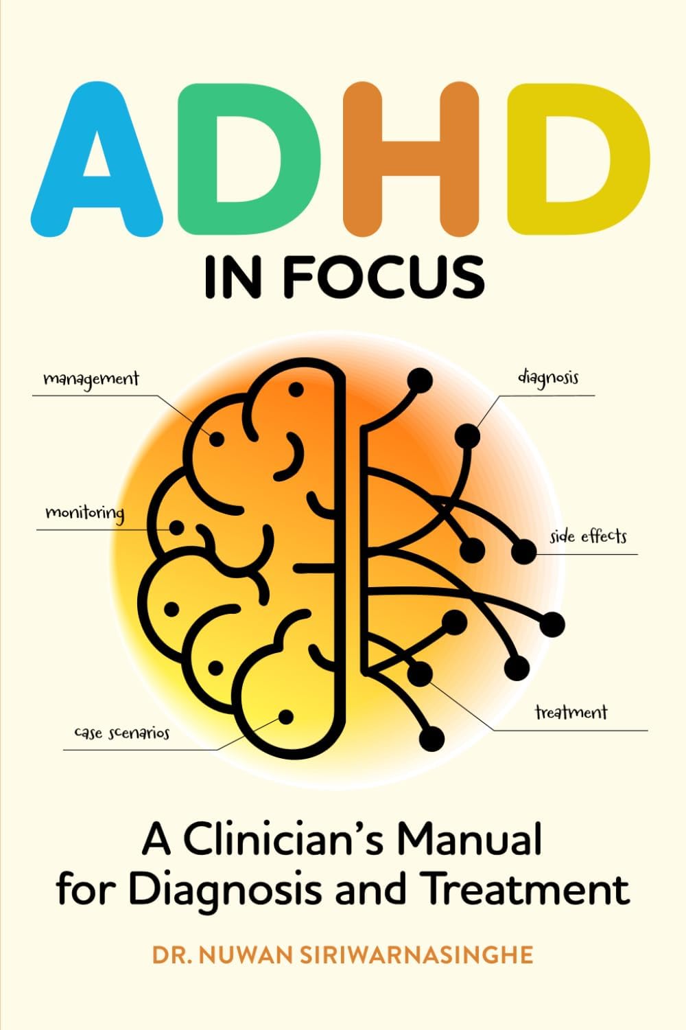 ADHD in Focus: A Clinician’s Manual for Diagnosis and Treatment: diagnosis, differentials and step by step treatment and monitoring by Dr Nuwan Siriwarnasinghe