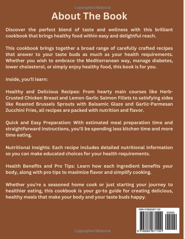 The Complete Mediterranean Diet Cookbook for Beginners: Simple and Easy Mediterranean Recipes to Adopt Effortless Living and a Healthier Lifestyle by Nelson Bernard