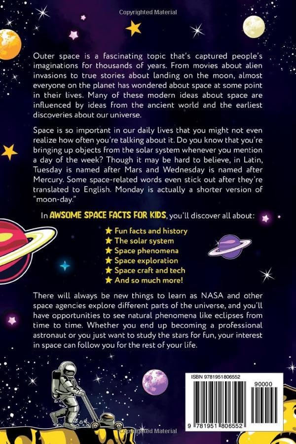 Awesome Space Facts for Kids: Discover Amazing Facts, Mind-Blowing Records, and the Wonders of the Universe! by John Hicks