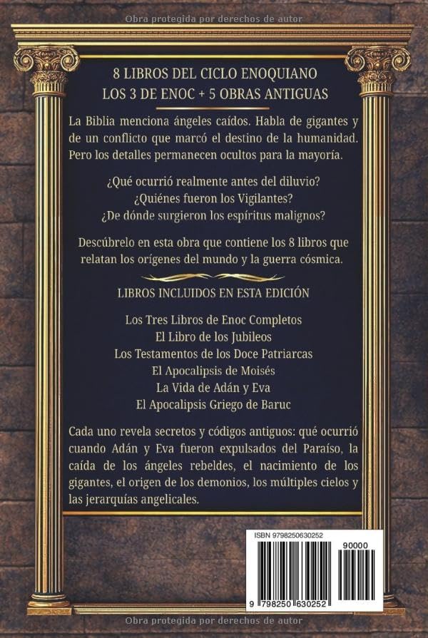 LOS LIBROS DE ENOC COMPLETOS Y OTROS TEXTOS ANTIGUOS PERDIDOS: Edición Completa en Español con Lenguaje Actual y explicaciones de cada Libro. ... doce patriarcas, 3 Baruc (Spanish Edition) by RICHARD L. DIAZ