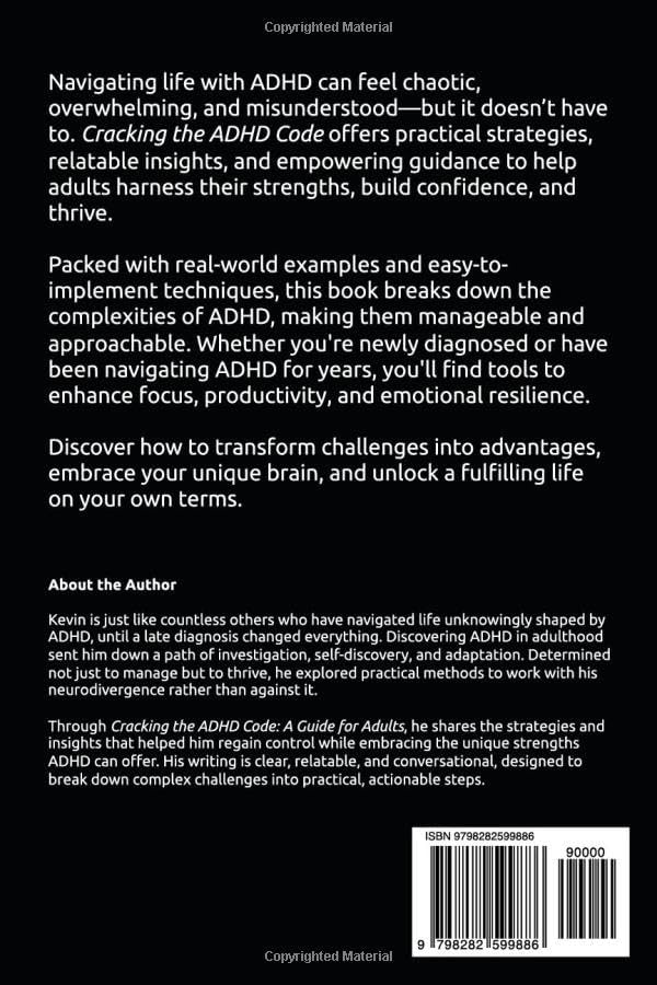 Cracking the ADHD Code: A Guide for Adults by Mr Kevin Urquhart