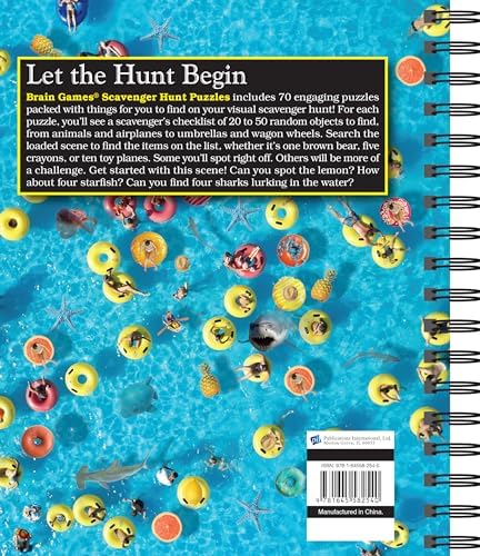 Brain Games - Scavenger Hunt Puzzles by Publications International Ltd.