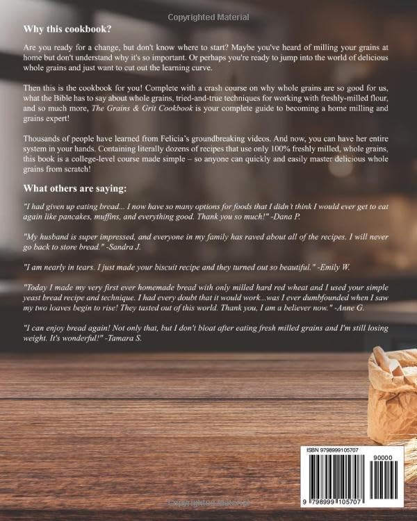 The Grains & Grit Cookbook by Felicia Joscelyn