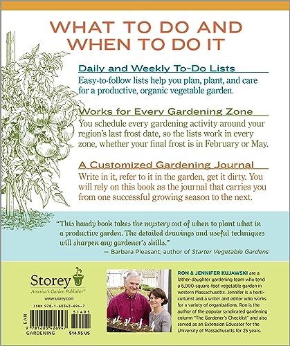 Week-by-Week Vegetable Gardener's Handbook: Perfectly Timed Gardening for Your Most Bountiful Harvest Ever by Jennifer Kujawski