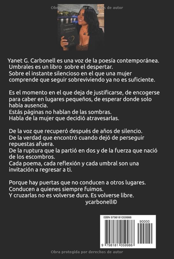 Umbrales: El arte de volver a ti (Spanish Edition) by Yanet Carbonell