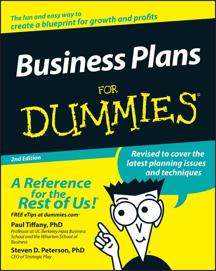 Business Plans For Dummies (For Dummies Series) by Paul Tiffany