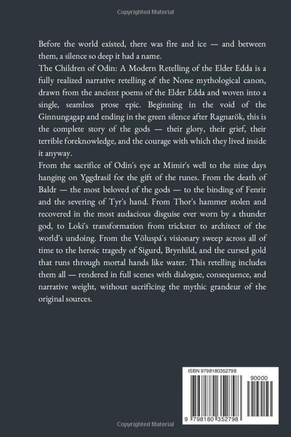 The Children of Odin: A Modern Retelling of the Elder Edda by Rose Angel Publishing