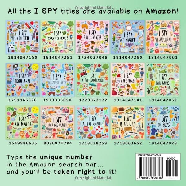 I Spy - Everything!: A Fun Guessing Game for 2-4 Year Olds (I Spy Book Collection for Kids) by Books For Little Ones