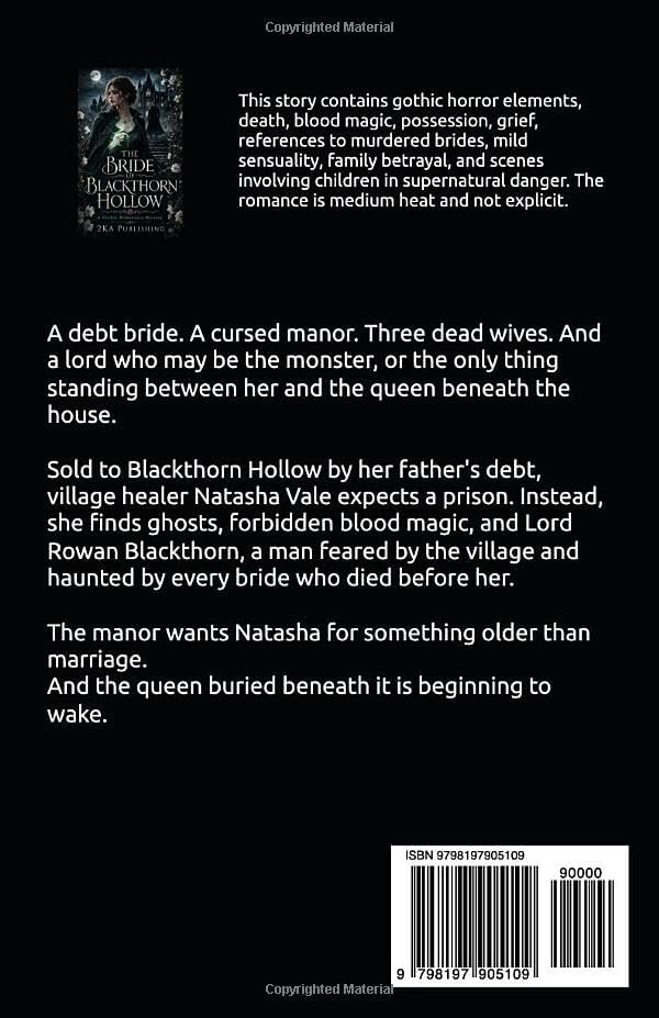 The Bride of Blackthorn Hollow: A Gothic Romantasy Mystery (The Blackthorn Vows) by 2KA Publishing