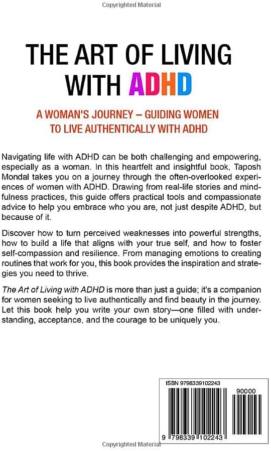 The Art of Living with ADHD: A Woman's Journey: Guiding Women to Live Authentically with ADHD by Avery Mindful