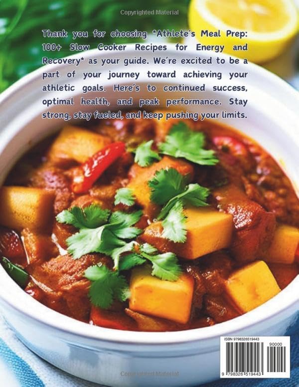 Athlete's Meal Prep: 100+ Slow Cooker Recipes for Energy and Recovery by Gustav Henning