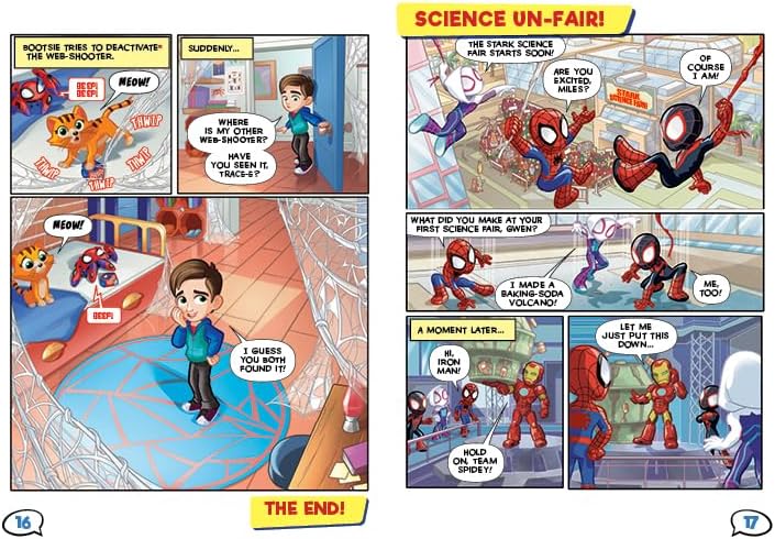 Spidey and His Amazing Friends: Teamwork Saves the Day!: My First Comic Reader! (Spidey and His Amazing Friends, My First Comic Reader!, 3) by Marvel Press Book Group