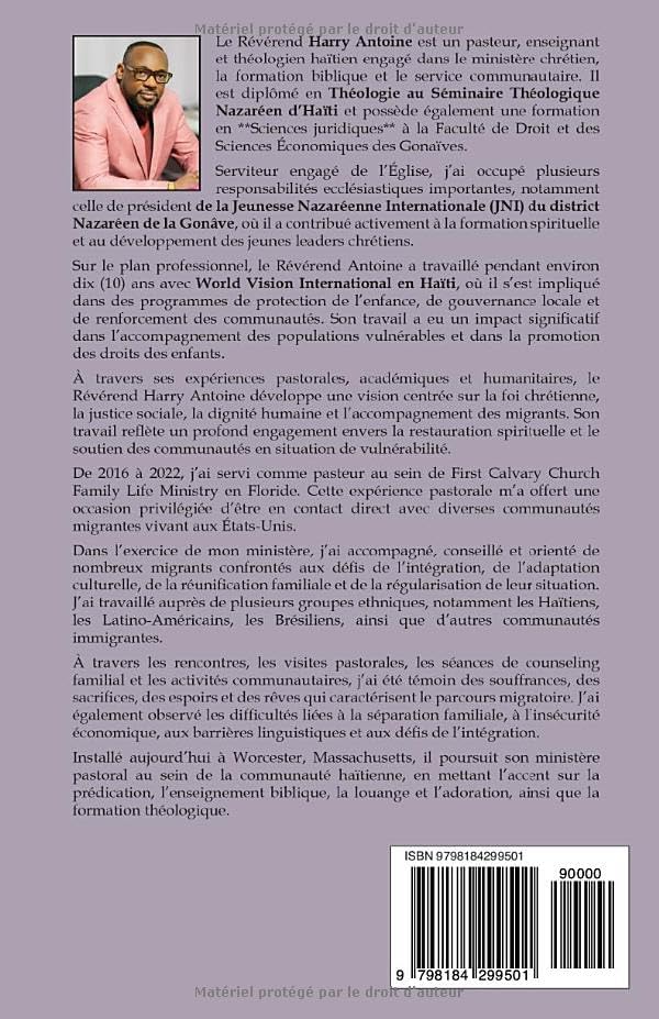 LE NAUFRAGE DES MIGRANTS EN AMÉRIQUE DU NORD (French Edition) by Harry Antoine