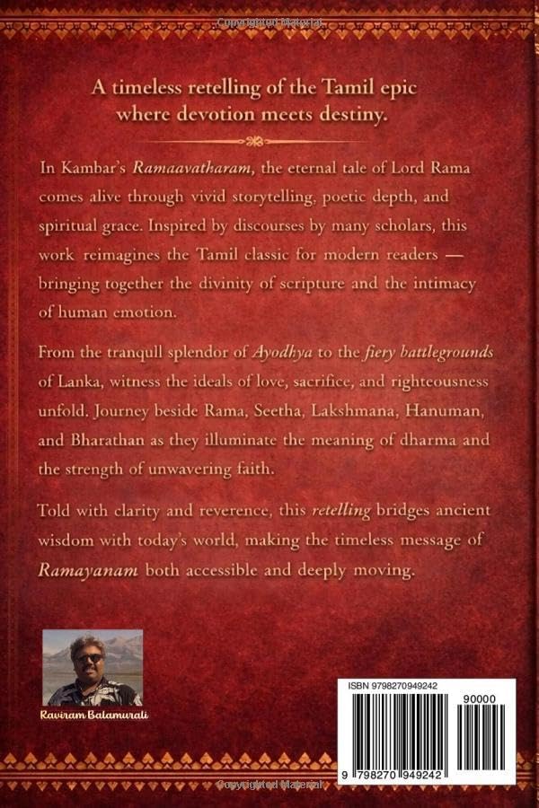 Ramaavatharam: A Retelling of Kamba Ramayanam by Raviram Balamurali