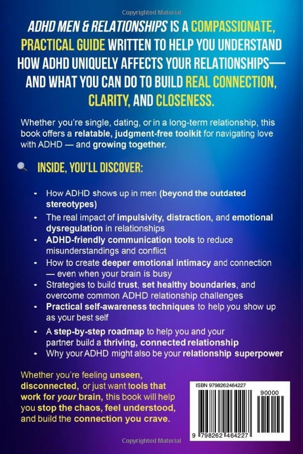 ADHD Men in Relationships: Stop the Chaos, Feel Understood, and Build the Connection You Crave in ADHD relationships by Ivy Castillo