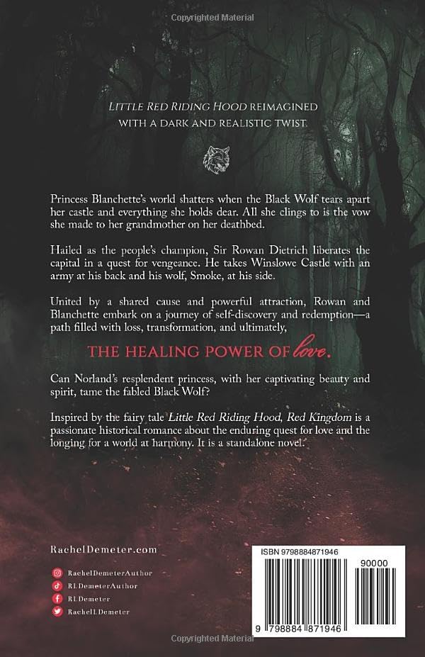 Red Kingdom: A Dark Little Red Riding Hood Retelling (Fairy Tale Retellings) by Rachel L. Demeter