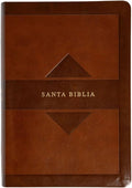 RVR 1960 Biblia letra grande tamaño manual edición tierra santa, café símil piel Mass Market: Santa Biblia (Spanish Edition) by B&H Español Editorial Staff