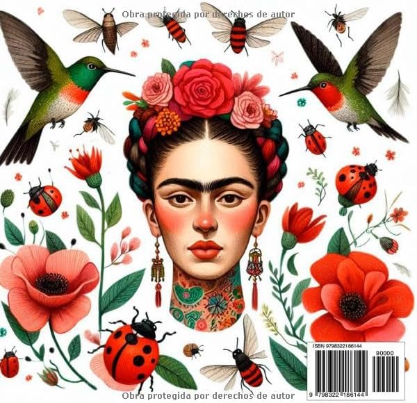 Mandala Frida Khalo: Frida Kahlo libro para colorear adultos (Spanish Edition) by Editorial Nirvana