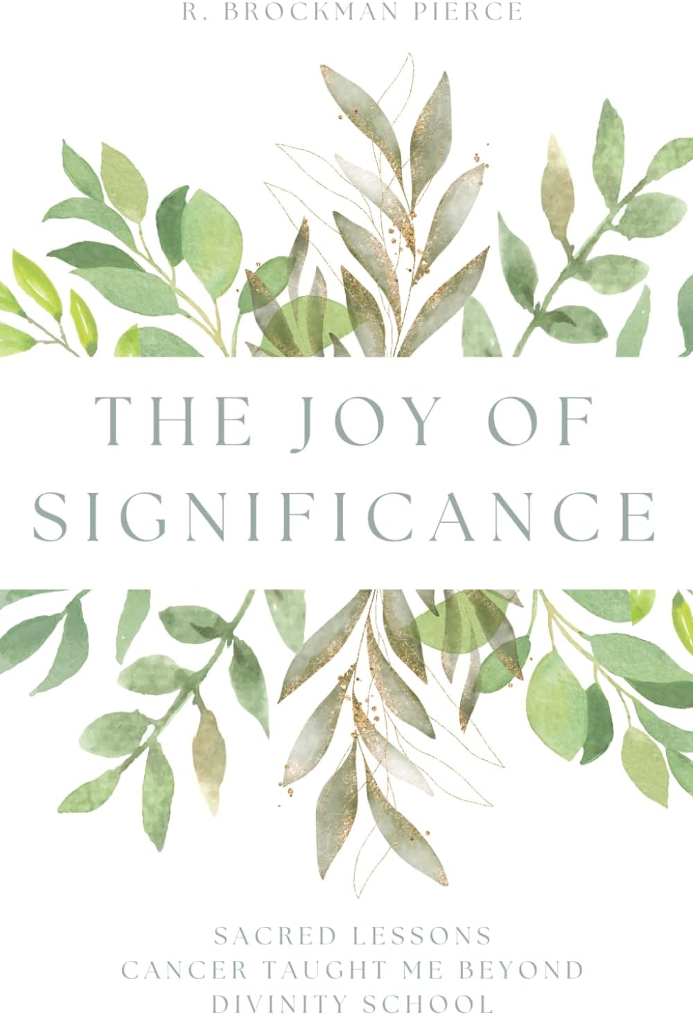 The Joy of Significance: Sacred Lessons Cancer Taught Me Beyond Divinity School by Mr. Raphael Brockman Pierce
