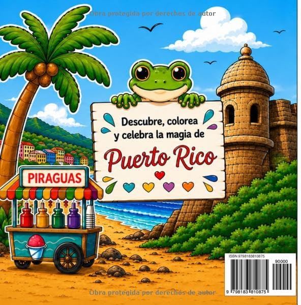 Colorea Puerto Rico (Spanish Edition) by Wandalee Suárez