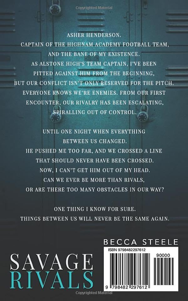 Savage Rivals: An MM Enemies to Lovers High School Romance by Becca Steele