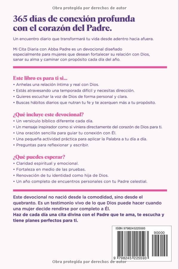 MI CITA DIARIA CON ABBA PADRE (3ERA EDICIÓN): 365 DÍAS CON DIOS (Spanish Edition) by Sally Montoya