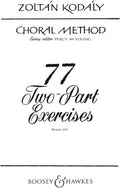 Choral Method: 77 Two-Part Exercises. Vol. 5. children's choir. by Percy M. Young