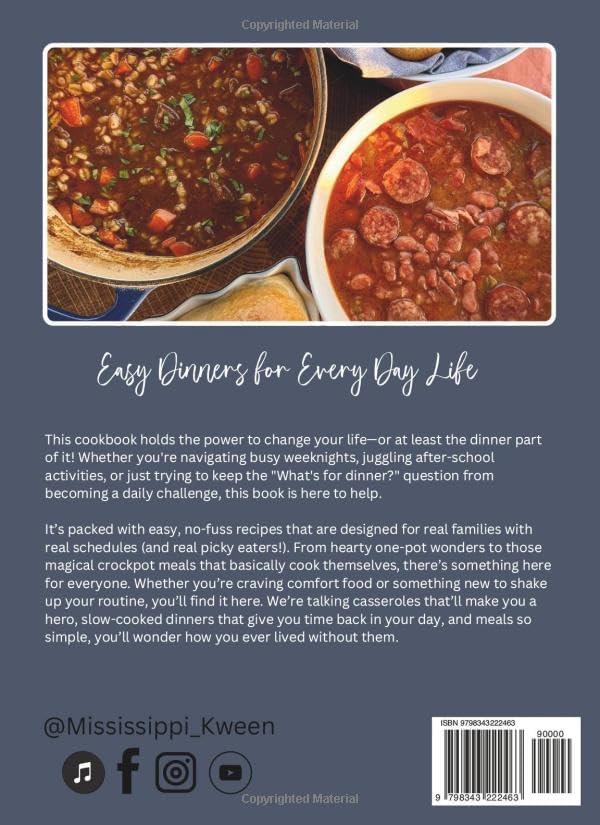 Krockpots to Kasseroles: Dinner Made Easy with The Mississippi Kween by Caroline Davis