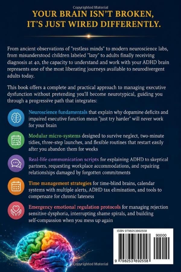 Adults with ADHD: Your Guide to Understanding Your Brain with Practical Strategies for Relationships, Work, and Daily Life by Sheila Pearcy