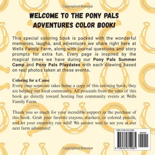 2026 Pony Pals Adventures at Wells Family Farm by Desiree Wells