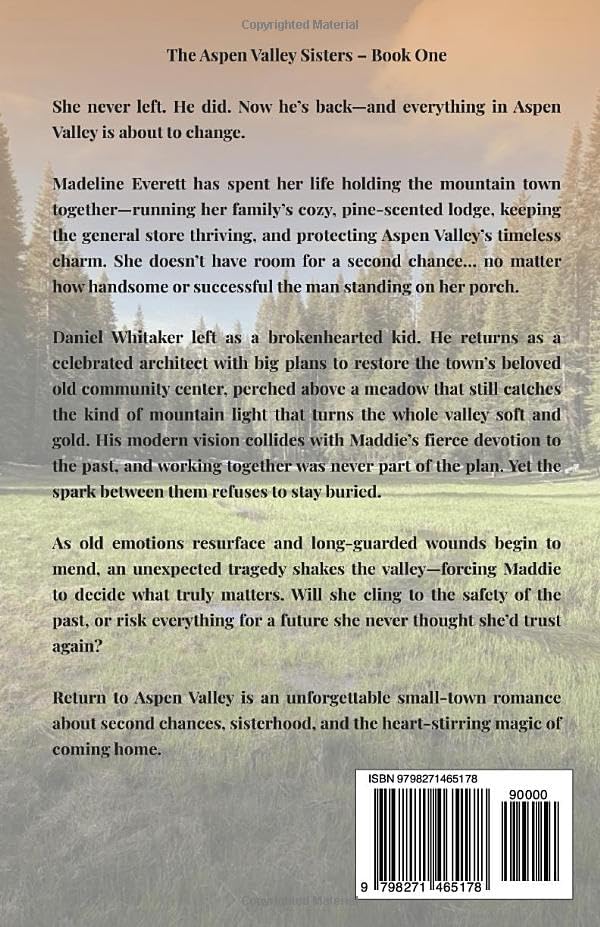 Return to Aspen Valley (The Aspen Valley Sisters, Book One): A Small-Town Second-Chance Romance by Bonnie Jean