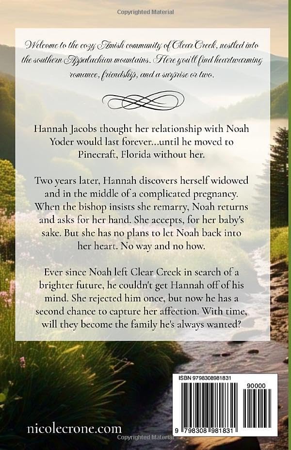 An Amish Second Chance: An Amish Romance Novel (Amish of Appalachia) by Nicole Crone