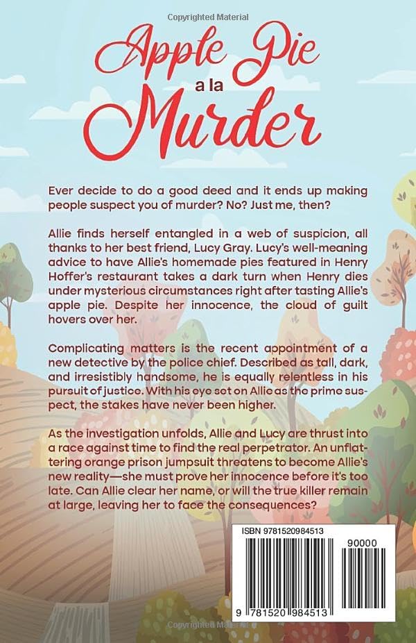 Apple Pie A La Murder: A Freshly Baked Cozy Mystery, book 1 by Kate Bell