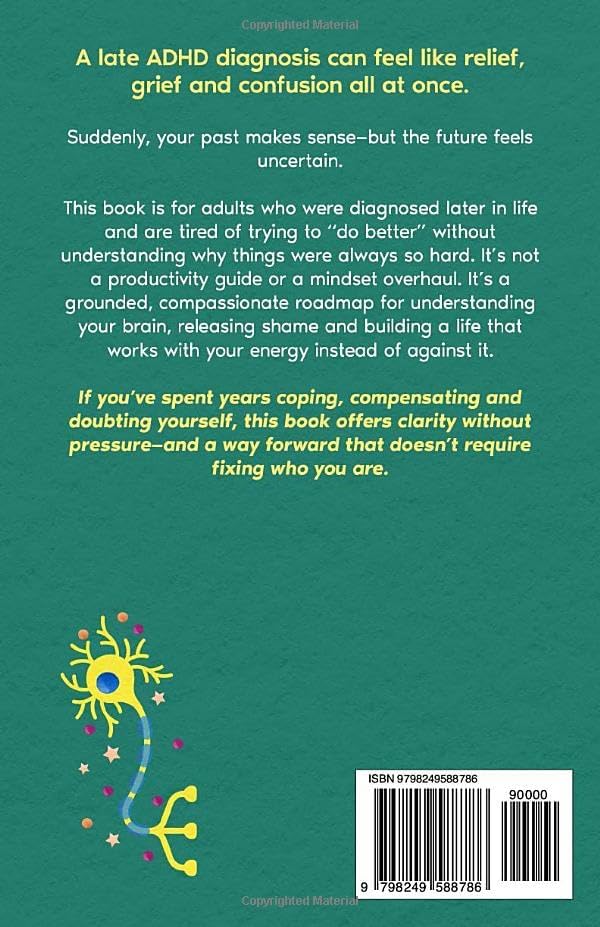 Late Diagnosed ADHD: Understanding Your Brain and Moving Forward With Clarity (Guide to ADHD) by Elena Whitrow