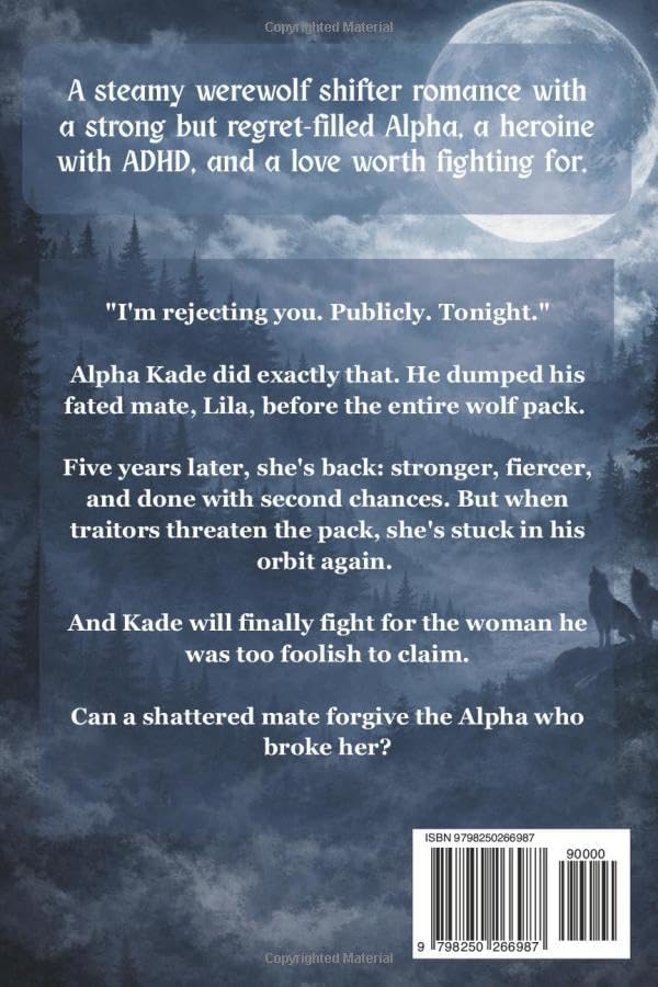 Alpha Kade's Rejected Fated Mate: A Second Chance Werewolf Romance (Lunas of the Revolution) by Piper F.A.