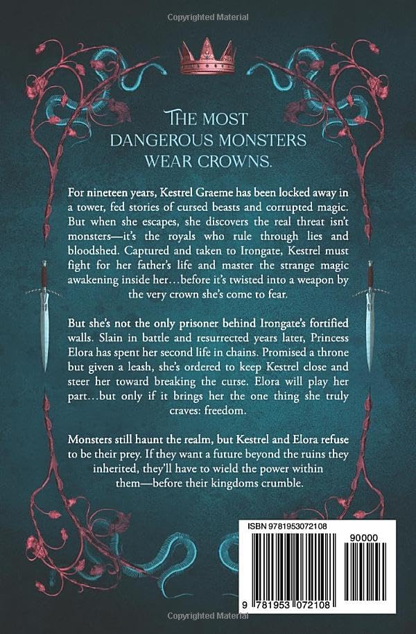 A Crown of Deceit & Ruin: Sapphic Fantasy Romance (The Cursed Kingdoms of Grimtol) by Jessaca Willis