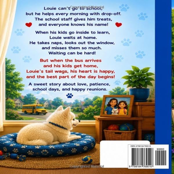 The Adventures of Louie Dog: Louie Goes to School by Nikki Erlewine