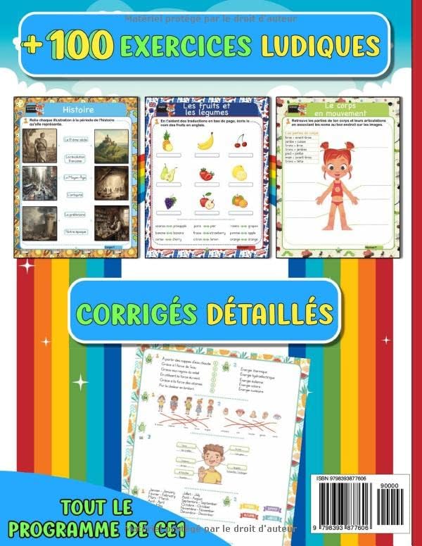 Demain le CE2 !: +100 exercices en couleur pour réussir son entrée au CE2 (French Edition) by Jacques Gambou
